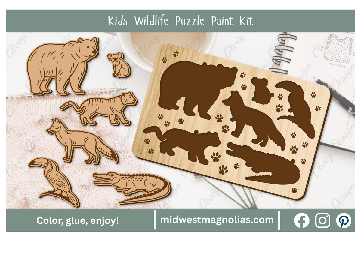 Kids Wildlife Puzzle