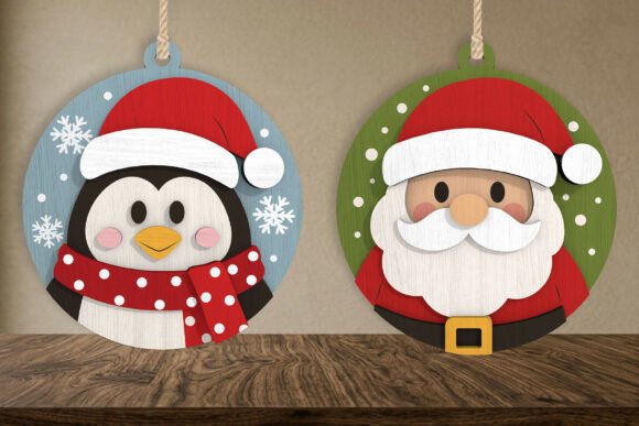 DIY Wood Christmas Ornament Kits