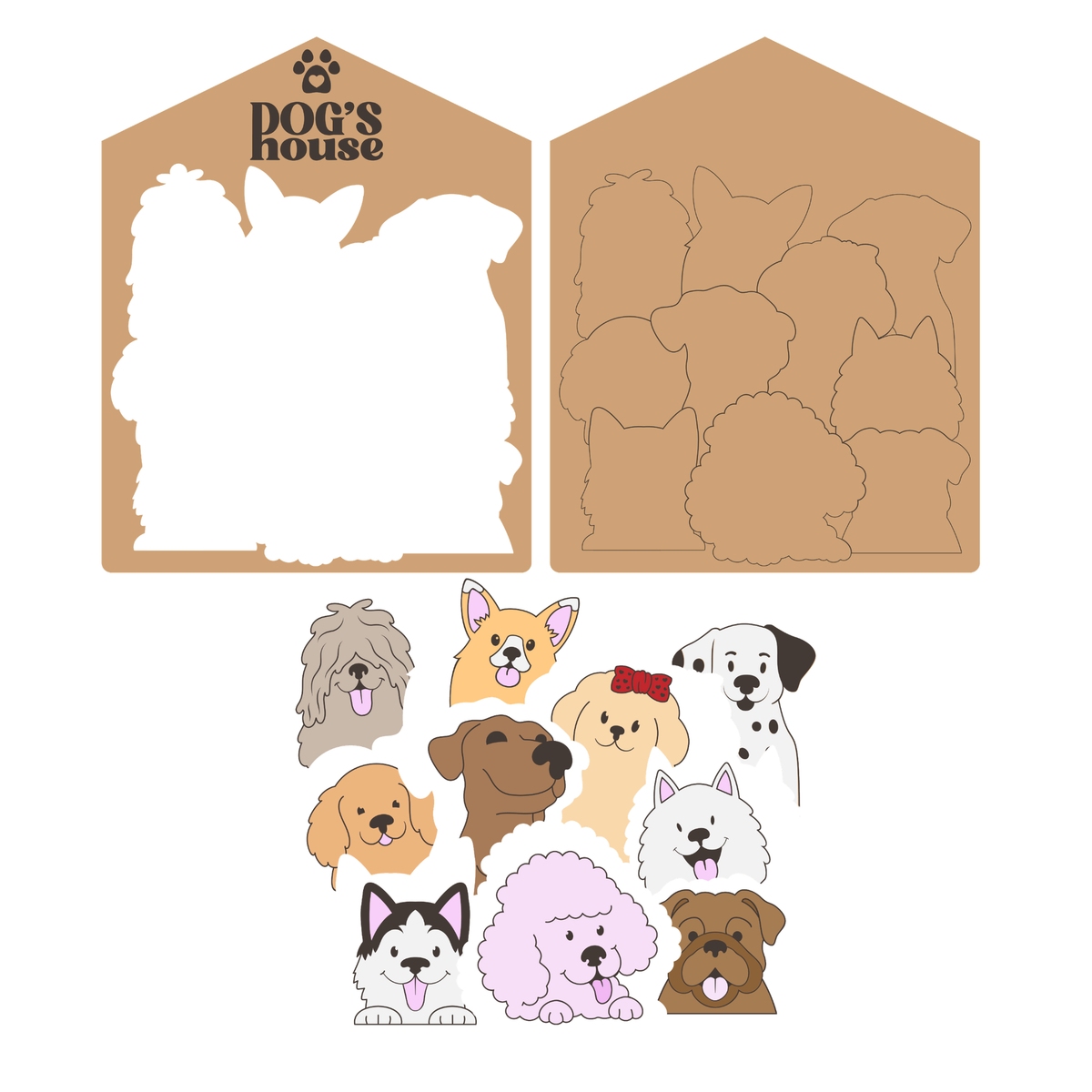 DIY Wooden Animal Puzzles 2