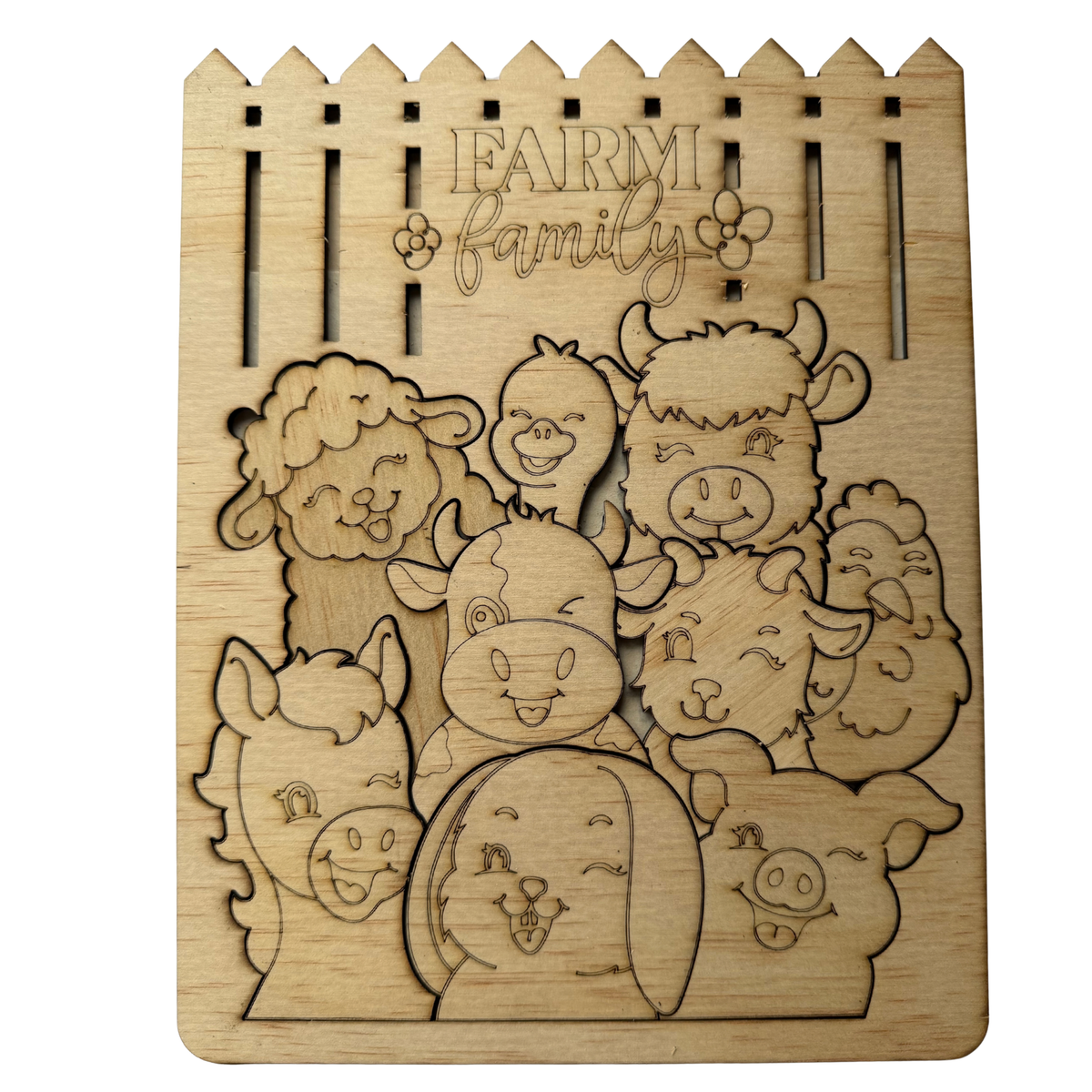 DIY Wooden Animal Puzzles 2