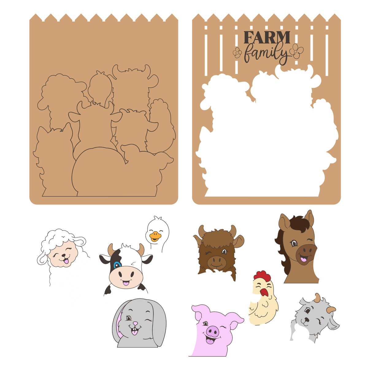 DIY Wooden Animal Puzzles 2