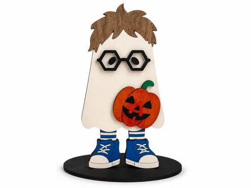 DIY Boy Ghost Wood Kits