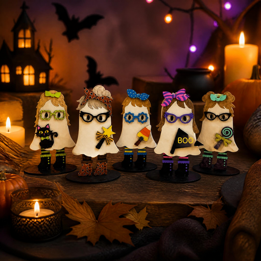 DIY Girl Ghost Wood Kits