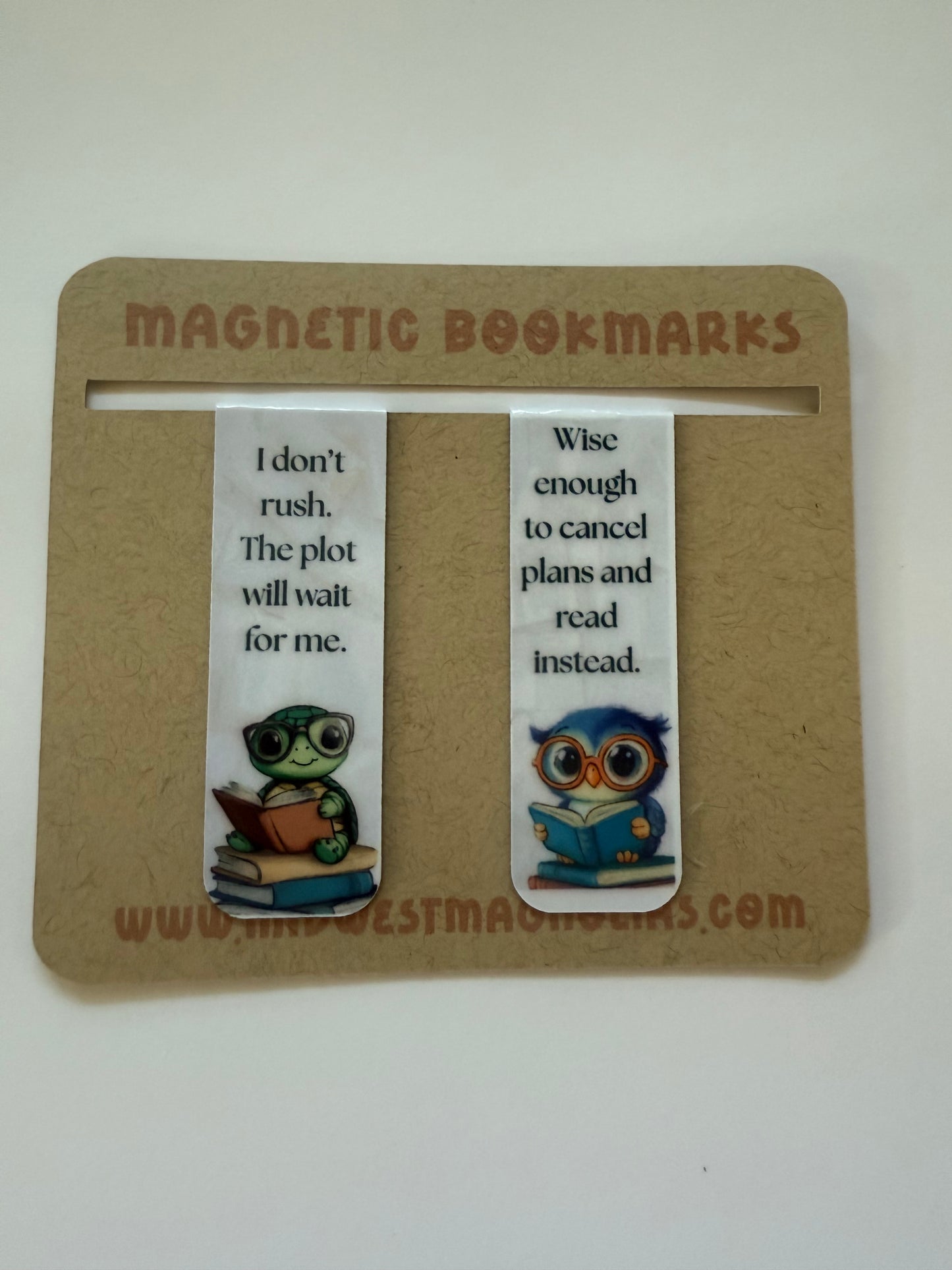 Mini Magnetic Bookmarks