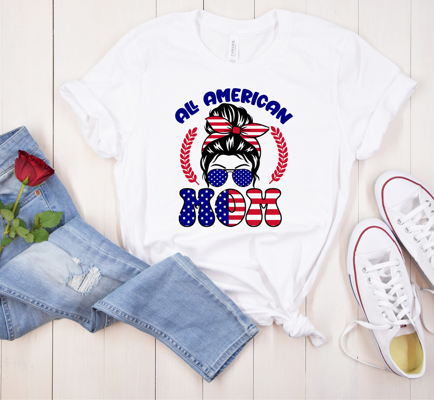 All American Mom T-shirt