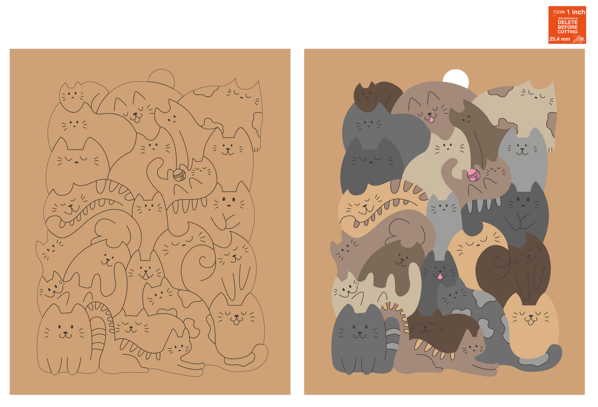 DIY Wooden Animal Puzzles