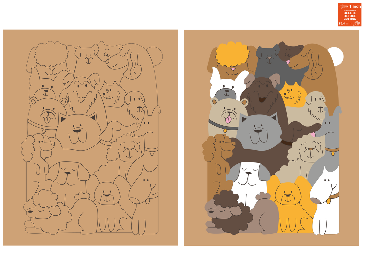DIY Wooden Animal Puzzles