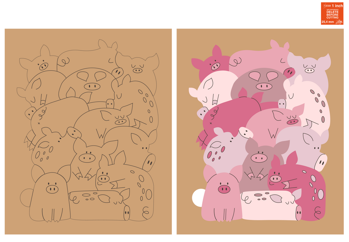DIY Wooden Animal Puzzles